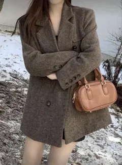 コーヒーブラウン ジャケット