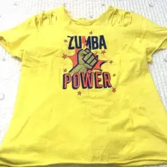 ZUMBA ズンバ　正規品　ウェア　トップス　後ろメッシュ　リメイク