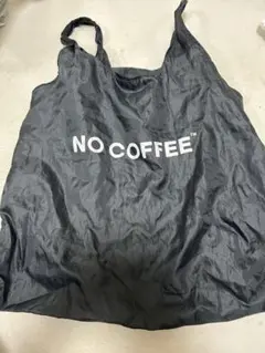 NO COFFEE エコバッグ ブラック