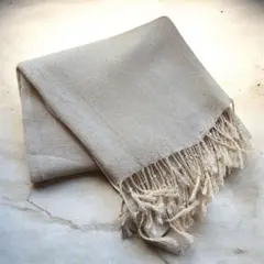 ストール　ショール　ゴールド　ラメ　ベージュ　大判　薄手　無地　羽織り　結婚式