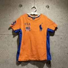 Ralph Lauren ビッグポニー キッズ 110 オレンジ 半袖のサムネイル