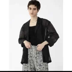 MARW UNITED ARROWS オーガンジー シアーパーカー 黒 - メルカリ