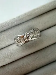 キュービックジルコニアカット CZ100カラットUP くり抜クリアリング 12 