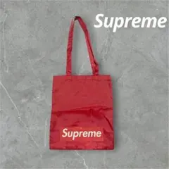 非売品 Supreme シュプリーム トートバッグ ボックスロゴ 赤 ノベルティ