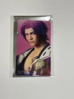 ミュージカル刀剣乱舞 刀ミュ シブツタ コラボカフェ 特典 クリアカード 蜻蛉切