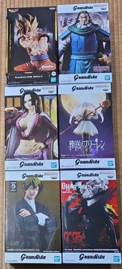 Grandista6体 フィギュアセットまとめ売り