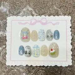 カラフルネイルチップセット