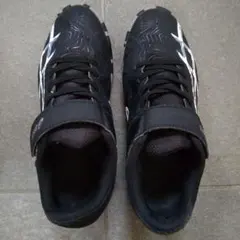 asics　レーザービーム　ブラック　24.5cm