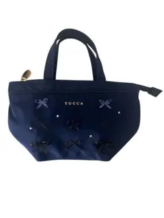 TOCCA ショルダーバッグ ネイビー リボンのサムネイル