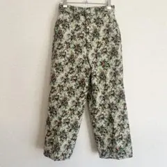 IENA LA BOUCLE イエナラブークル ゴブラン ワイドクロップドパンツ