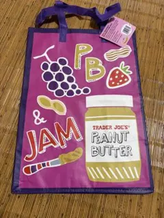 Trader Joe's エコバッグ PB JAM & MAC & CHEESE
