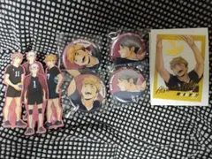 ハイキュー！！稲荷崎高校 ダイカットステッカー、缶バッジ、クリアステッカー