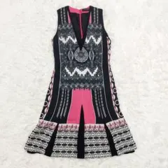 ETRO エトロ MADE IN ITALY ワンピース ペイズリー 幾何学模様のサムネイル