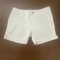 デサントゴルフ】美品 ハーフパンツ ホワイト 現行タグ O 神白 メンズ