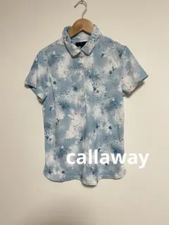 callaway 藤田プロ着用 ゴルフウェア ゴルフシャツ カノコ 接触冷感