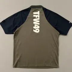 週末限定 TFW49 COLLAR LESS POLO ポロ カーキ X L - メルカリ