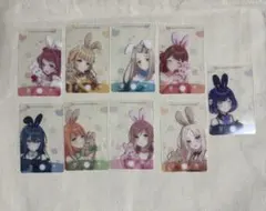 学マス GIGO 特典 クリアカード9枚まとめ売り