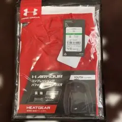 UNDER ARMOUR コンプレッションアンダーシャツ YLG レッド