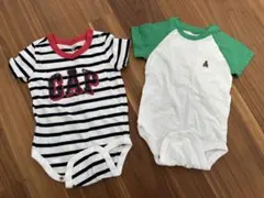 GAPロンパース2点セット