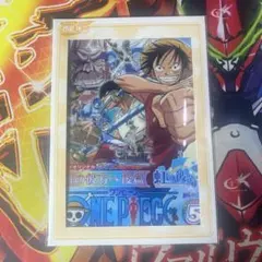未開封 ワンピース DVD特典 クリアカード 虹の彼方へ 5 ルフィ ゾロ