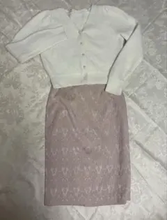 きれいめ通勤コーデ　オフィスカジュアル　ナチュラルビューティーベーシック