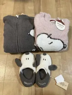 ジェラピケ　スヌーピー　未使用　3点セット