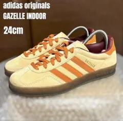 美品 アディダス ガゼル インドア 24cm GAZELLE JH5412 希少