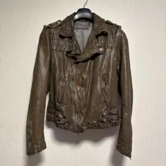 Neil Barrett レザーライダースジャケットのサムネイル