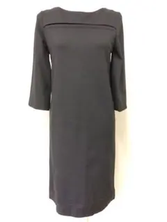 ⭕マウリツィオペコラーロ　ワンピース　黒　七分袖