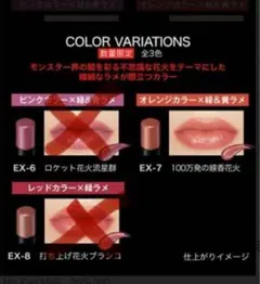 今だけ値引しました　ケイト　リップモンスター　ＥＸ－７