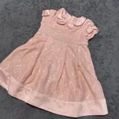 エニィファム　 ピンクドレス　100cm　結婚式　イベント　ワンピースのサムネイル