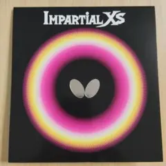 卓球ラバー　IMPARTIAL XS（赤・中）