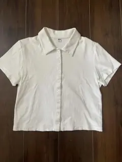 UNIQLO 半袖ポロシャツ S ホワイト