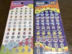 【新品，匿名配送】たまごっち ポケピース シール 4種セット