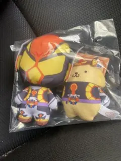 仮面ライダーガヴ サンリオ　ヴラム　ポムポムプリン　ペアぬいぐるみセット