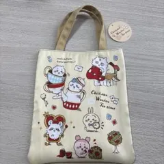 新品未使用　ちいかわ　レピア織ミニトート　ワンダーランド