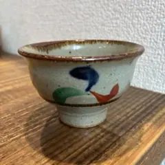 やちむん 赤絵湯のみ 未使用品 松田米司 - メルカリ