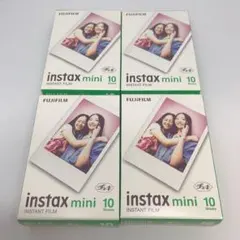 【即日発送】FUJIFILM instax mini 10枚入り　4箱