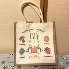 ミッフィー キャラクタージュートトートバッグS