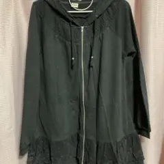 axes femme パーカー ブラック