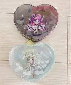 キミとアイドルプリキュア ハート型クリアポーチ