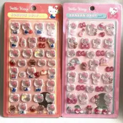 ハローキティ ボンボンドロップシール 2シートセット