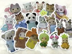 【現品限り】シルバニアファミリー　ステッカー【B】