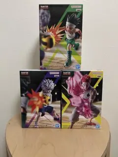 HUNTER×HUNTER G.I.編　フィギュア　セット　ヒソカ　キルア　ゴン