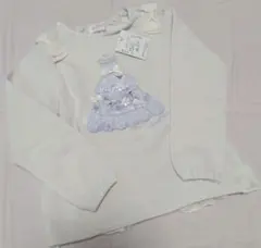 メゾピアノ 長袖カットソー ホワイト　新品未使用タグ付