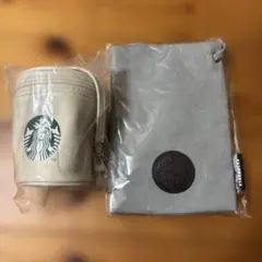 Starbucks ボトルサコッシュとカップポーチ