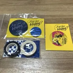 嵐　グッズ　Are you Happy?シール、バッジ、マスキングテープ