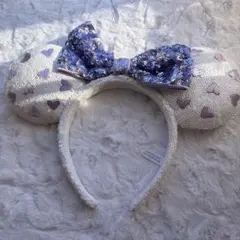 東京ディズニー カチューシャ 紫