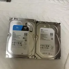 Seagate SkyHawk HDD 2TB ×2台セット