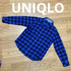 UNIQLO ユニクロ　チェックシャツ　ネルシャツ　ギンガムチェック　120